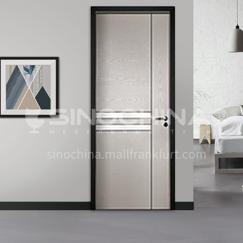 Aluminum wooden door ecological wear-resistant board series Finnish pine